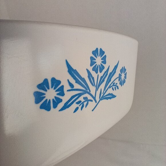 2 Corning Ware P-41-B Blue Cornflower Petite Dishes 1 3/4 Cup - Picture 3 of 8